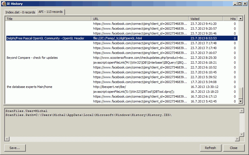 MiTeC Forensic Analysis Component Suite 1.2.3 software screenshot