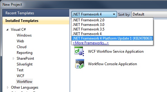 Microsoft .NET Framework 4.7 software screenshot