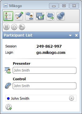 Mikogo Portable 5.2.2.150317 software screenshot