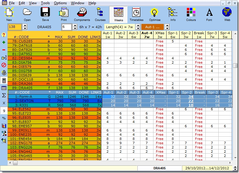 Mimosa Small School Edition 7.0.2 software screenshot