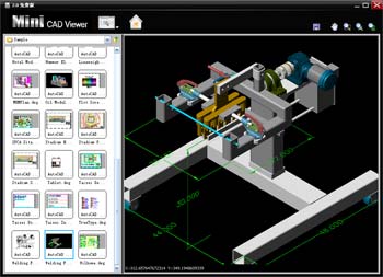 Mini CAD Viewer 1.41 software screenshot