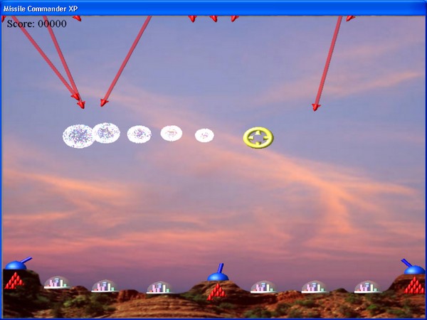 Missile Commander XP 1.2 software screenshot