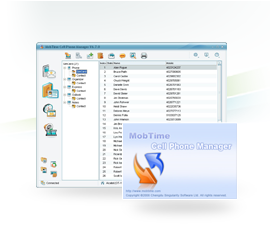 MobTime Cell Phone Manager V6.6.5 software screenshot
