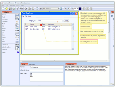 MockupScreens 4.91 software screenshot