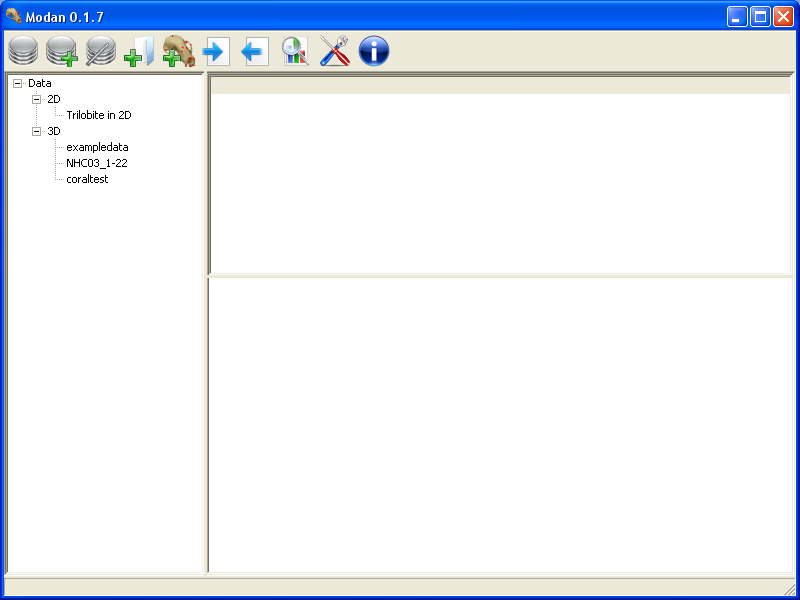 Modan 0.1.7 software screenshot