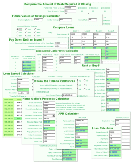 MoneyToys Very Simple Loan Calculator 2.1.1 software screenshot