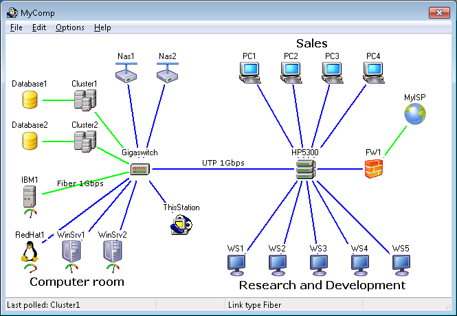 Monitor one FP1.109.406 software screenshot