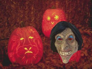 Monstrous Masks Halloween Wallpaper 2.0 software screenshot