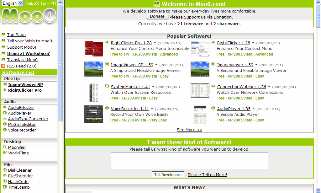 Moo0 Magnifier 1.15 software screenshot