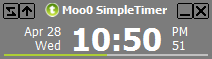 Moo0 Simple Timer 1.13 software screenshot