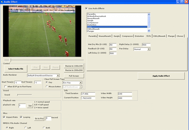 Movie Player Gold ActiveX Control 4.5 software screenshot