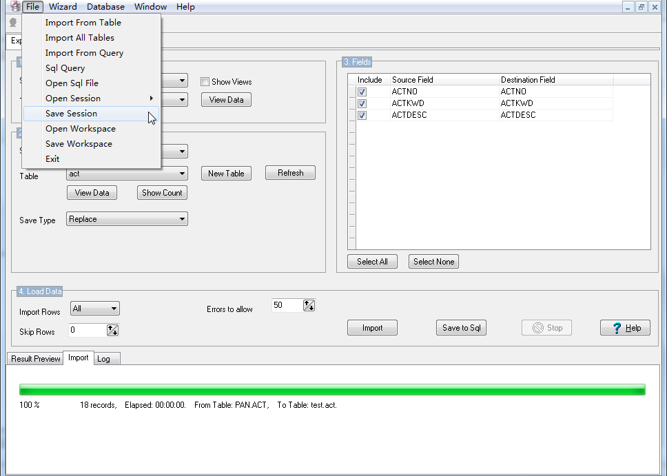 MsSqlToDB2 2.2.1.170325 software screenshot