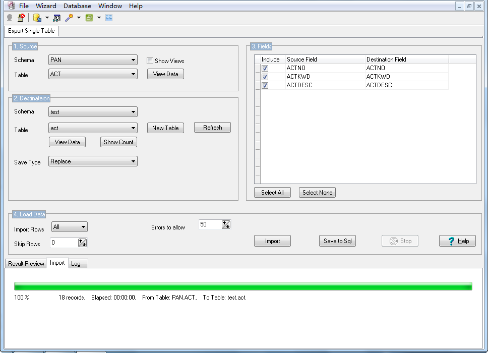 MsSqlToOracle 2.2.1.170325 software screenshot