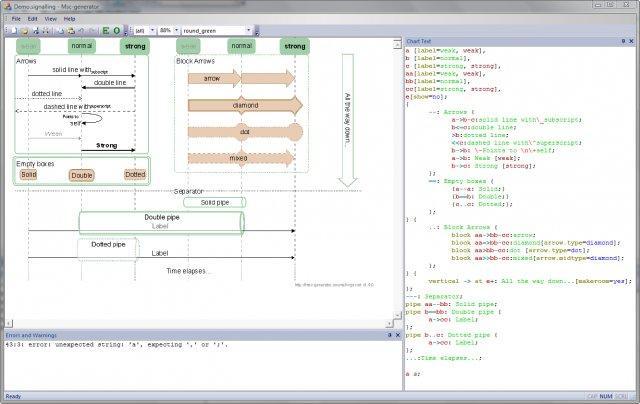 Msc-generator 5.5 software screenshot