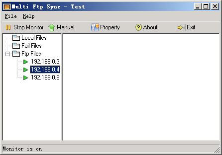 Multi FTP Sync 2.2 software screenshot