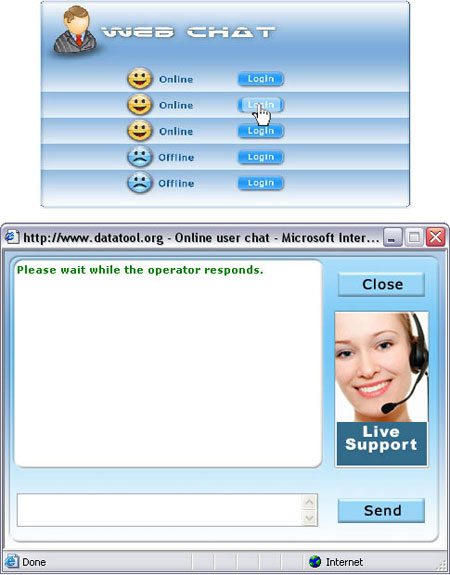 Multiple Operator Chat Software 3.0.1.5 software screenshot