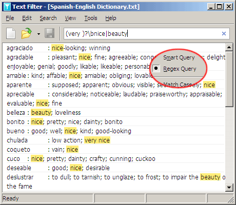 MuseTips Text Filter 1.7.0.509 software screenshot