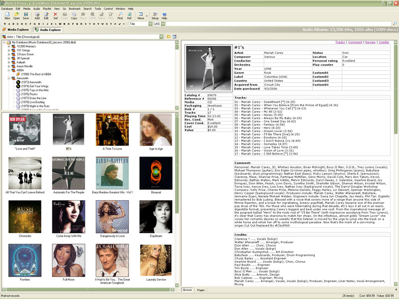 Music Library 2.0.957 software screenshot