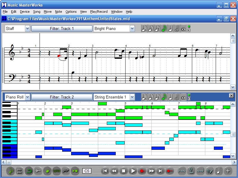 Music MasterWorks 4.2.9 software screenshot