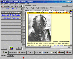 Music Organizer Deluxe 3.7 software screenshot