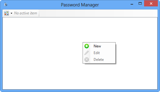 My Password Manager Free 1.0.0.0 software screenshot