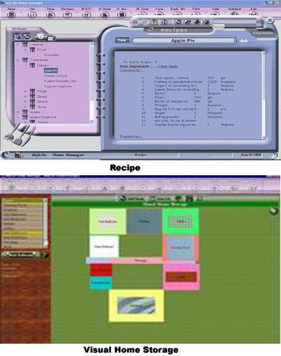 MyLife Recipes & Home Organiser 5 user 8.8 software screenshot