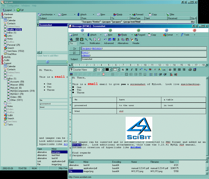 MyLook 1.2.30 software screenshot