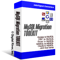 MySQL Migration Toolkit 4.1 software screenshot