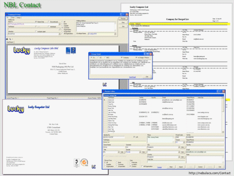 NBL Contact 1.4.6 software screenshot