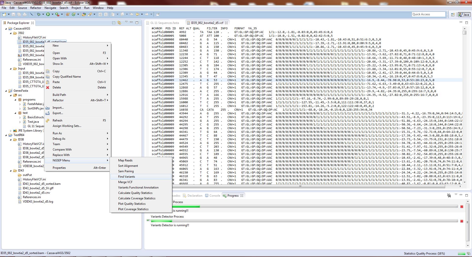 NGSEP 1.0.0.201305230906 software screenshot