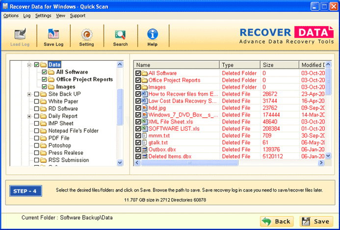 NTFS Data Recovery Software 3.0 software screenshot