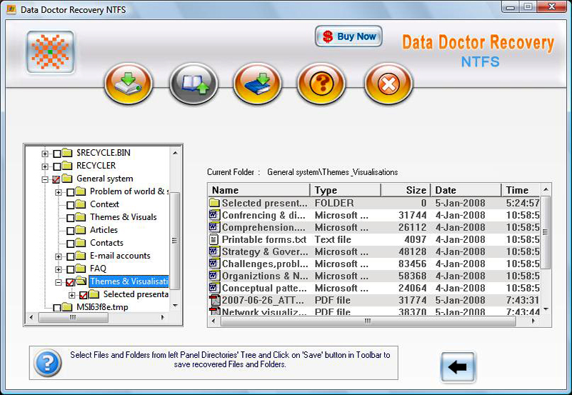 NTFS Undelete 3.0.6.923 software screenshot