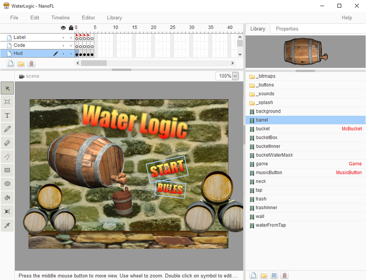 NanoFL 4.0.3 software screenshot