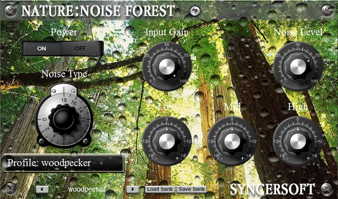Nature: Noise Forest 1.0 software screenshot