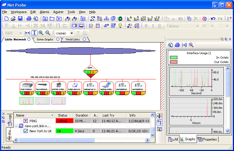 Net-Probe 3.0.1 software screenshot