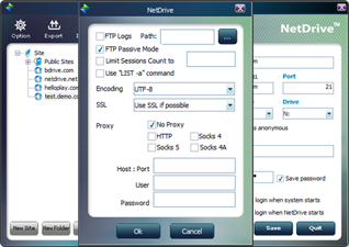 NetDrive 2.6.14.945 software screenshot