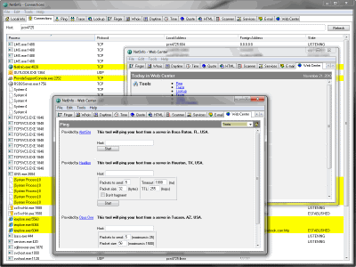 NetInfo 8.3.915 software screenshot