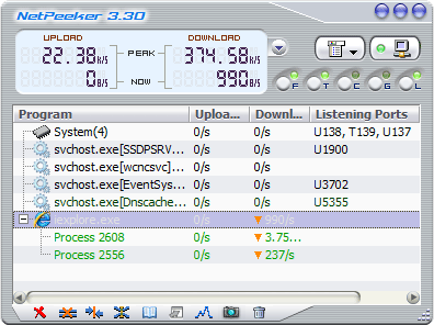 NetPeeker 4.0.0.1381 software screenshot