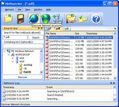 NetSearcher 2.1 software screenshot