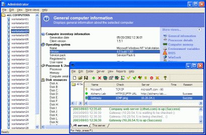 Network Management Suite 9.2.1 software screenshot