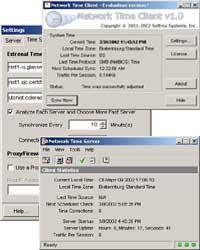Network Time System 2.3.4 software screenshot
