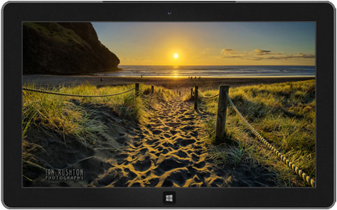 New Zealand Landscapes: West Coast Theme  software screenshot