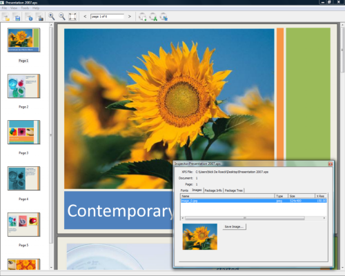 NiXPS (OSX) v1.0.0 software screenshot
