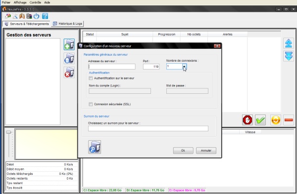 NiouzeFire+ 1.7.4 software screenshot