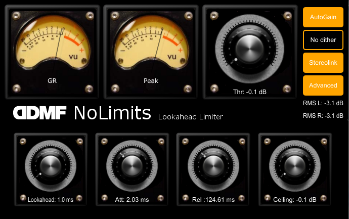 NoLimits  software screenshot