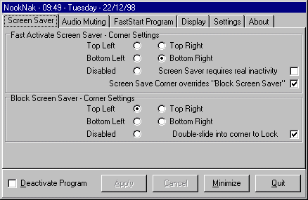 NookNak 2004 V1.0.0 software screenshot