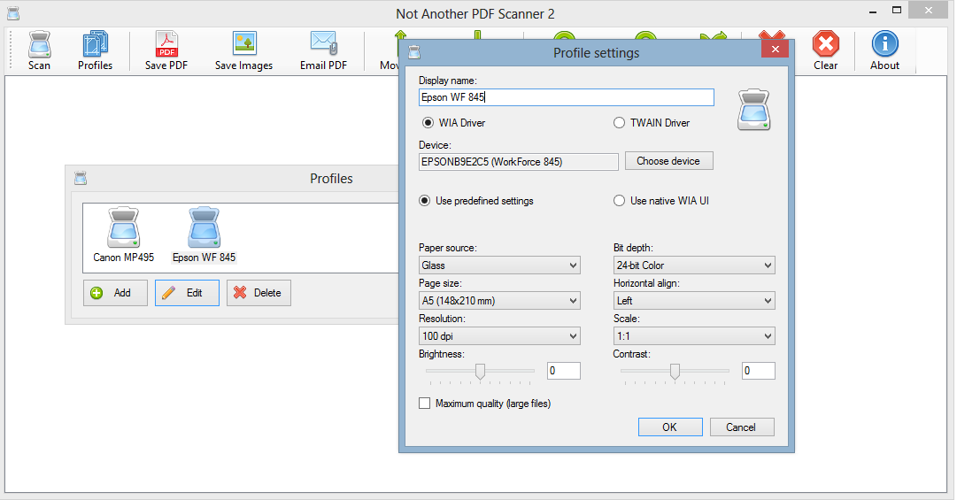 Not Another PDF Scanner 2 5.4.0.395 software screenshot