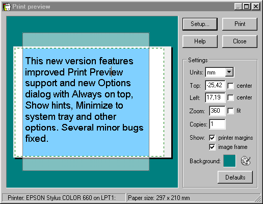 Notes By George! 2.02 software screenshot