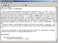 Notification Mail 1.0 software screenshot