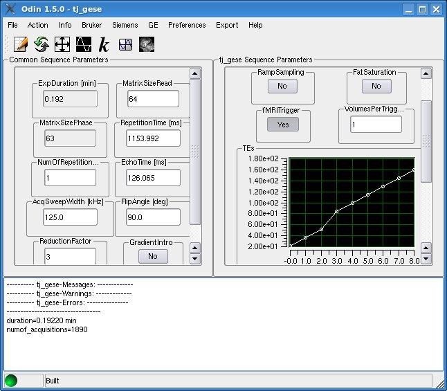 Odin 2.0.3 software screenshot